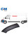 Молдинг (накладка) бампера переднего левая Fiat Ducato III, Boxer III 2006-2014 [СМ Onka] 857452NC4R