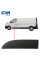 Молдинг (накладка) дверь передняя левая Fiat, Nissan, Renault, Opel [СМ Onka] 808213720R
