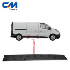 Молдинг (накладка) дверь сдвижная правая Opel Vivaro, Renault Trafik 2014+ [СМ Onka] 828208208R