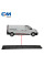 Молдинг (накладка) дверь сдвижная правая Opel Vivaro, Renault Trafik 2014+ [СМ Onka] 828208208R