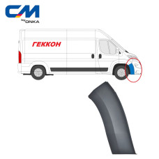 Молдинг (накладка) бампера переднего правого Fiat DucatoIII, Boxer III MAXI [СМ Onka] 8516117069804R