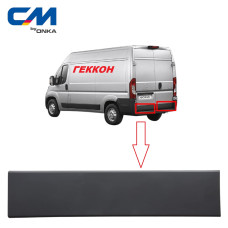 Молдинг (накладка) дверь задняя левая Fiat Ducato, Peugeot Boxer, Citroen 2006+ [СМ Onka] 858546T44R