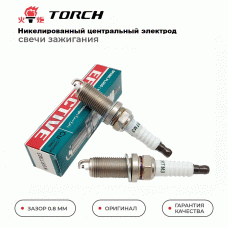 Свеча зажигания EFFECTIVE-Nickel: Citroen С2/С3/С4, Peugeot 206/207/307, Geely, Jac, Brilliance "TORCH" (кт. 4 шт.) VFKH20