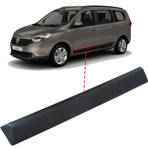 Молдинг (накладка) дверь передняя левая Dacia Dokker 2012- [СМ Onka] 808779284R