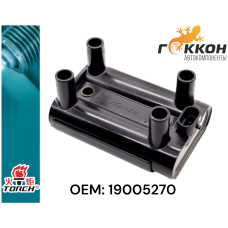 Катушка зажигания Daewoo Matiz, Geely, Emgrand, Great Wall, Hover, Lifan [Torch] 19005270