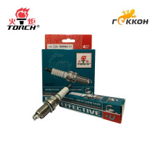 Свеча зажигания EFFECTIVE: ВАЗ 2110-12,1117-19, 2170-72. Aveo, Lanos (зазор 1,1.. ключ 16) "TORCH" (кт. 4 шт.) K20TT