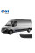 Молдинг (накладка) дверь передняя левая Renault Master, Opel Movano [СМ Onka] 808210166R
