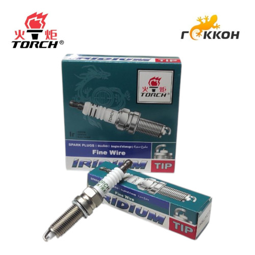 Свеча зажигания IRIDIUM: Hyundai, Kia, Honda, Chery, Peugeot, VW, Mitsubishi (зазор 0,8) "TORCH" (кт. 4 шт.) VXUHC22G
