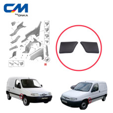 Молдинг (накладка) крыло переднее правое Peugeot Partner 1996-2002 [CM Onka] 8544.F2