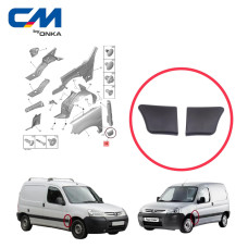 Молдинг (накладка) крыло переднее левое Peugeot Partner 2008 [CM Onka] 8544.J5
