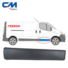 Молдинг (накладка) дверь передняя правая Opel Vivaro, Renault Trafic 2001+ [СМ Onka] 8200036086