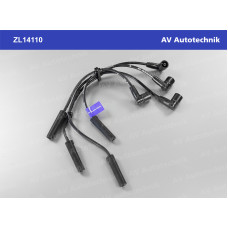Провода зажигания ВАЗ 2108i, 2110 8 кл. силикон (компл.) [AV-Autotechnik]