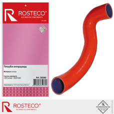 Патрубок интеркулера Fiat Ducato,силикон "ROSTECO"