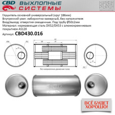 Молдинг (накладка) крыло заднее левое Ford Transit [СМ Onka] ET7629397AC5CND